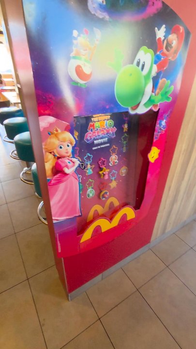 McDonald's - Mario toys - Fast Food Near Me - Gorman, California