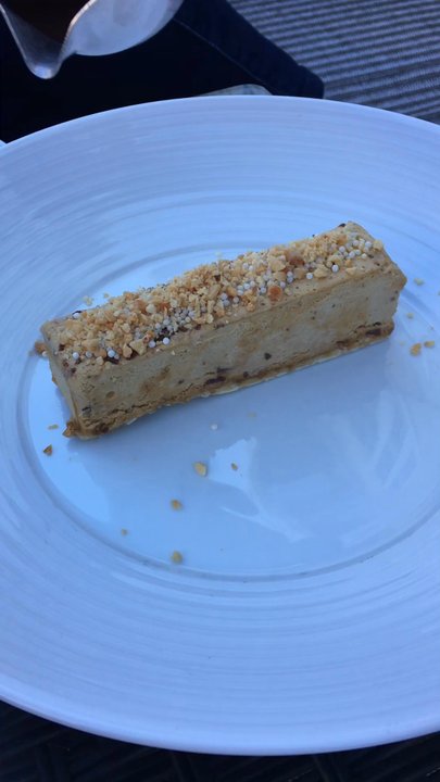the C restaurant + bar - Toffee bar dessert with magic shell - Seafood Near Me - Monterey, California
