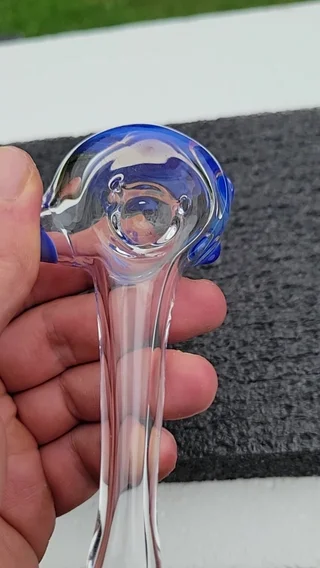 Preview pic of Bubble hash spoon #42 opal skyline