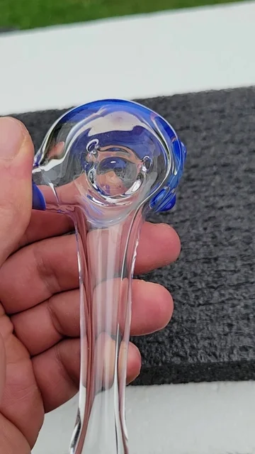 Preview pic of Bubble hash spoon #42 opal skyline