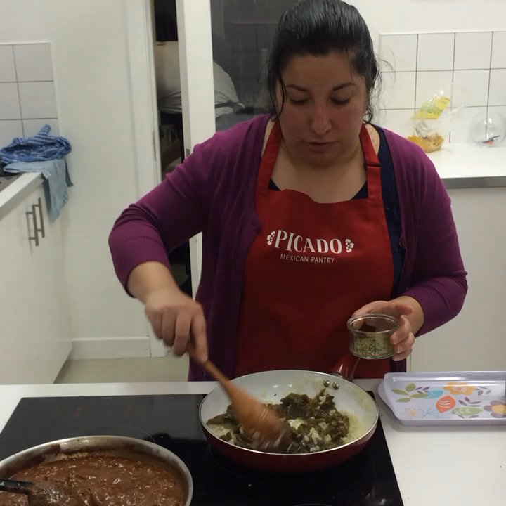 Picado Mexican Pantry - Cooking Class; rajas pablans - Cooking Schools Near Me - Dublin, D