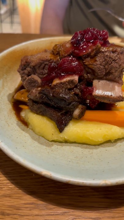 Brigade - Bison short rib was very good - New American Near Me - Bozeman, Montana