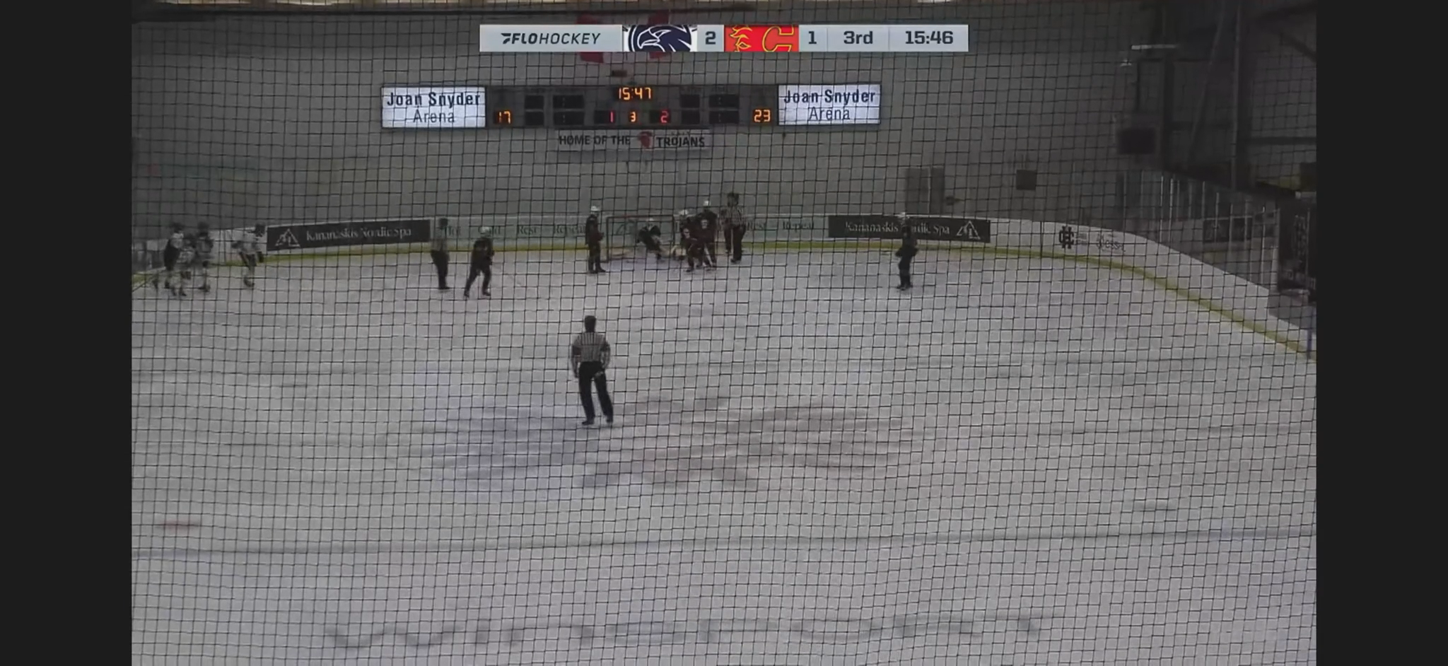 Beckem Goetz Goal vs. Flames | Lethbridge U15 AAA