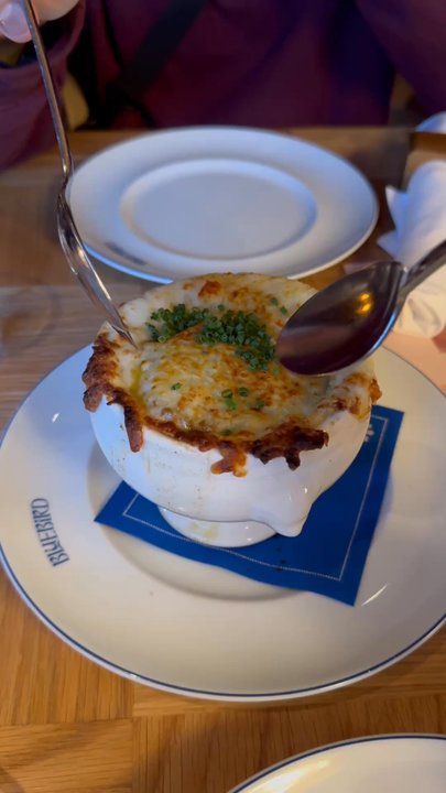 Bluebird - French Onion Soup - Steakhouses Near Me - Banff, Alberta