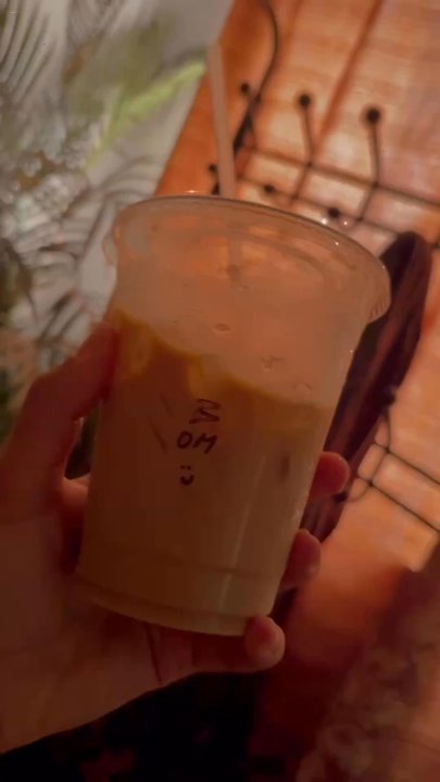Ground Up Coffee - Banana Oat Milk Latte - Coffee & Tea Near Me - Montebello, California