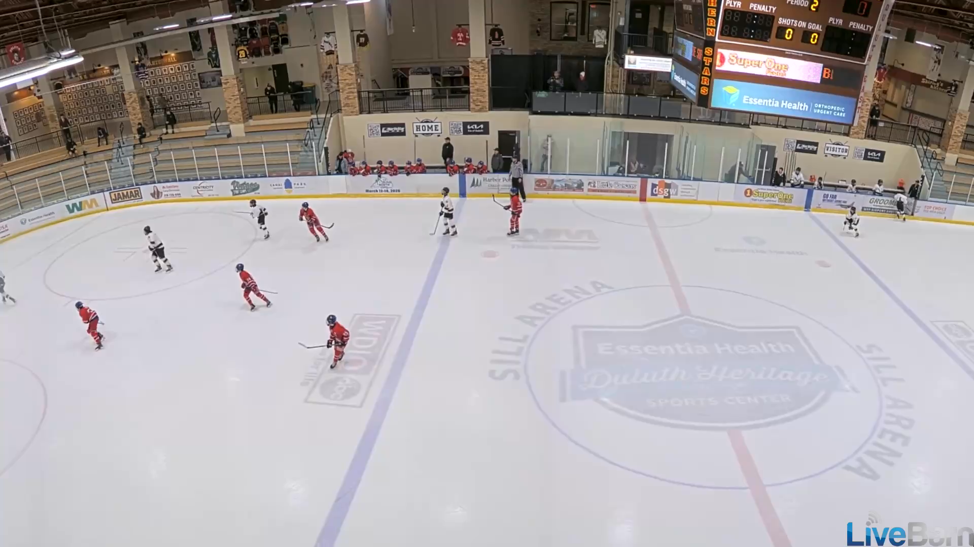 Landon Herrmann's slapshot for the win