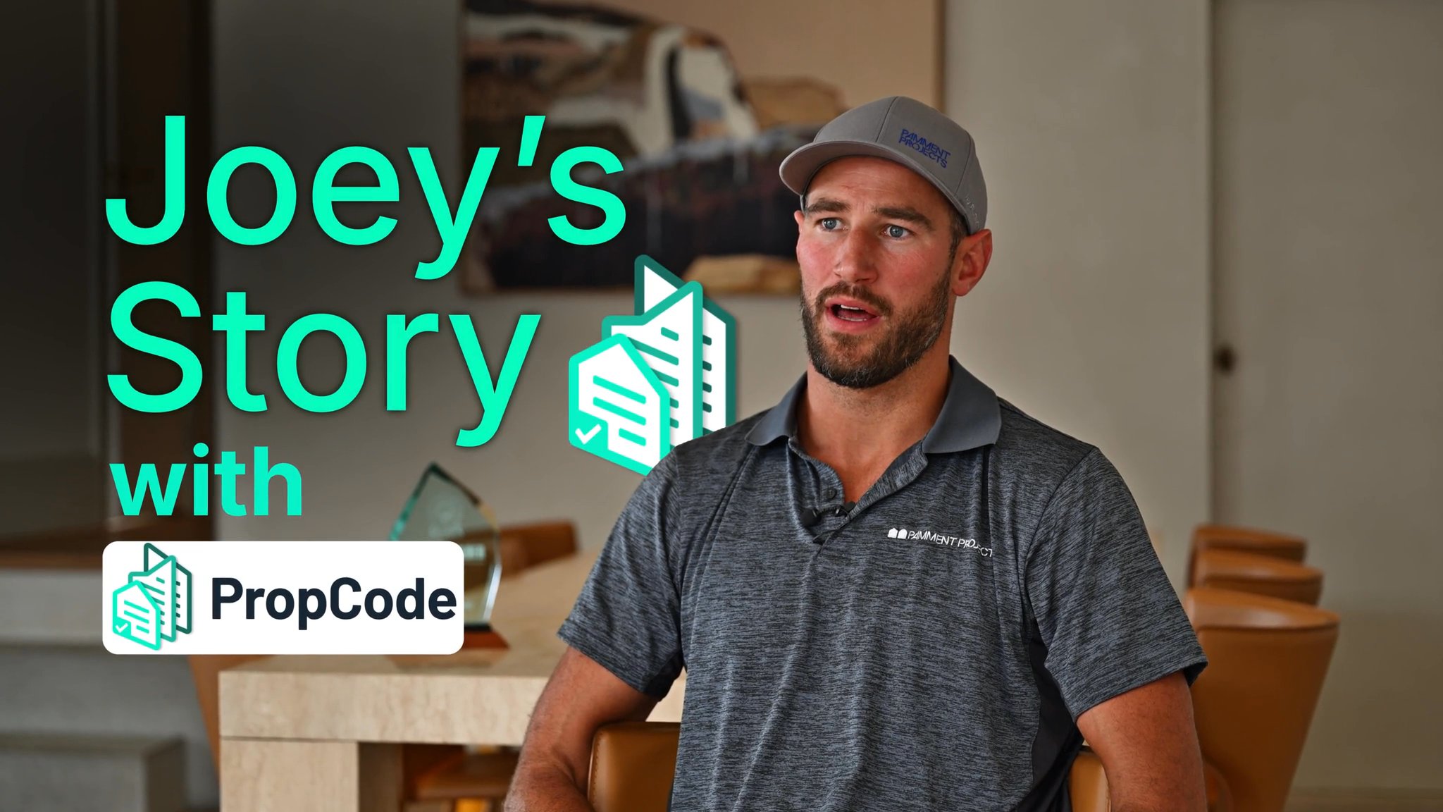 Play video — Joey Pamment on using PropCode