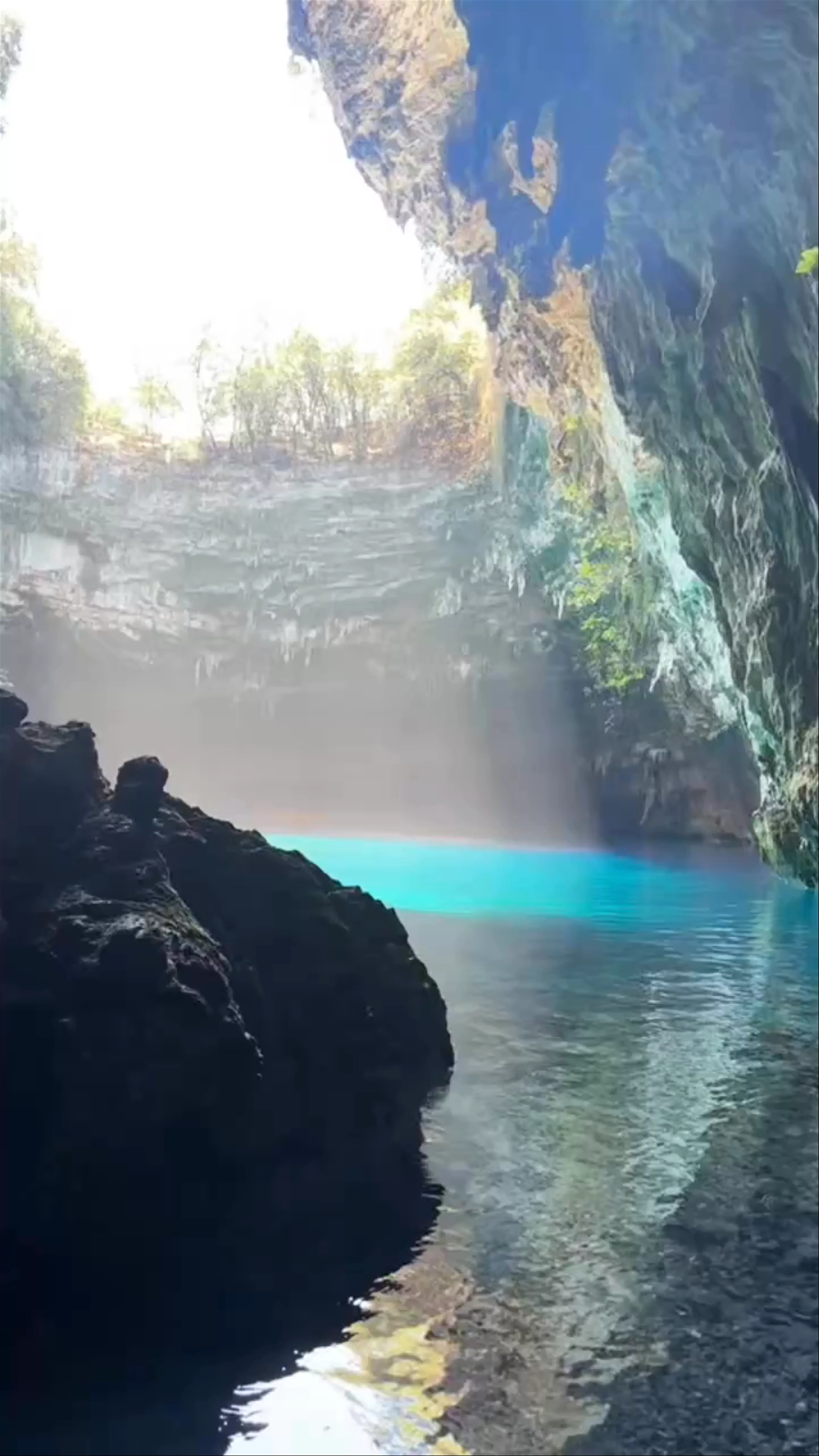 Melissani Cave