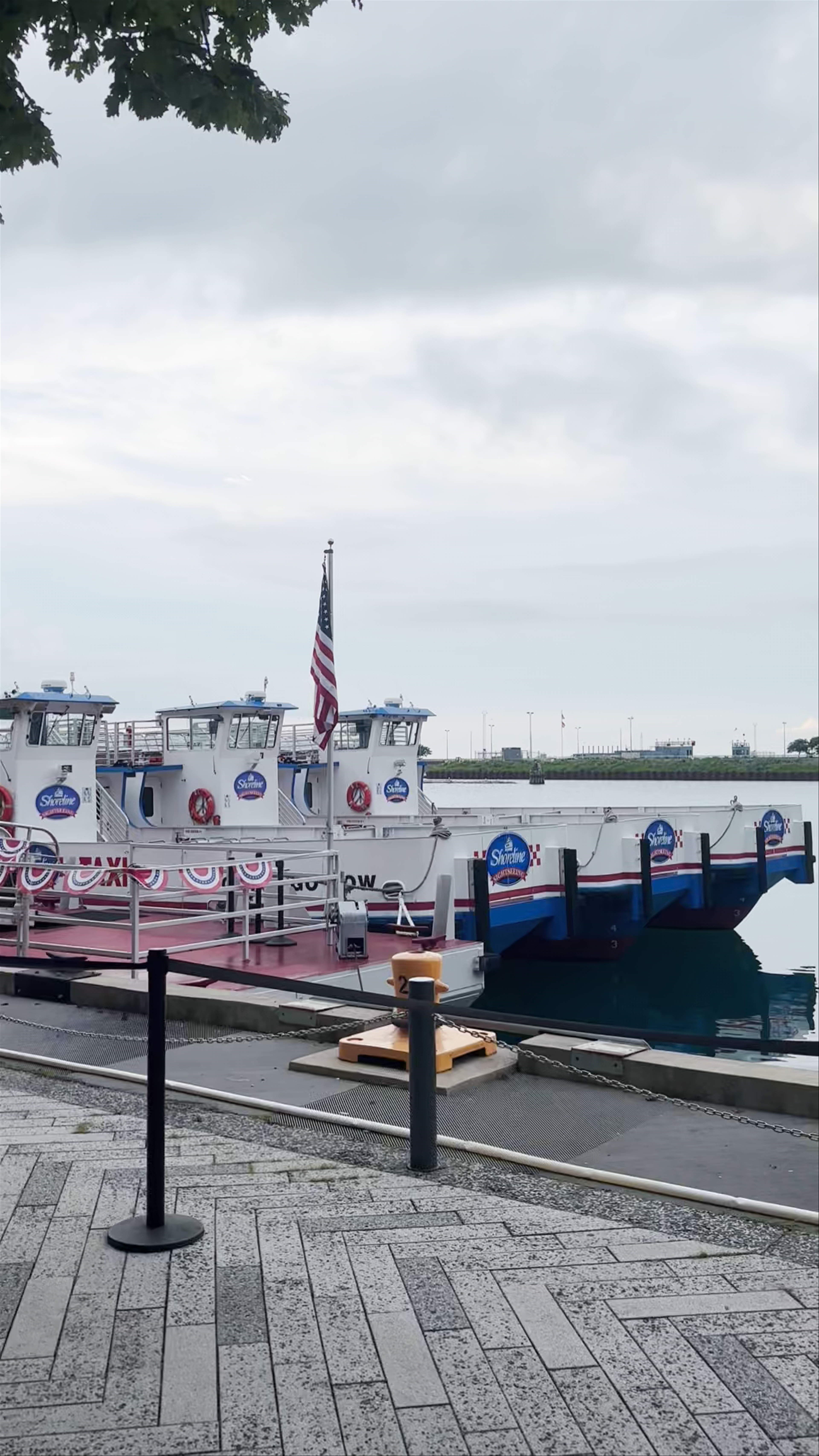 Peaceful Dockside Scene at Navy Pier Chicago