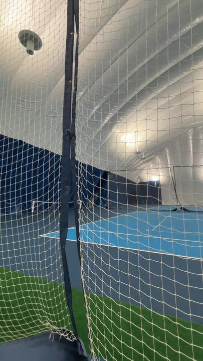 Montgomery Tennisplex - 6-second video of dome - Tennis Near Me - Boyds, Maryland