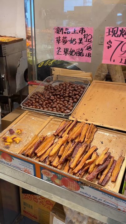 One chestnut supermarket - Roasted Japanese Potato Fries - Fruits & Veggies Near Me - Queens, New York