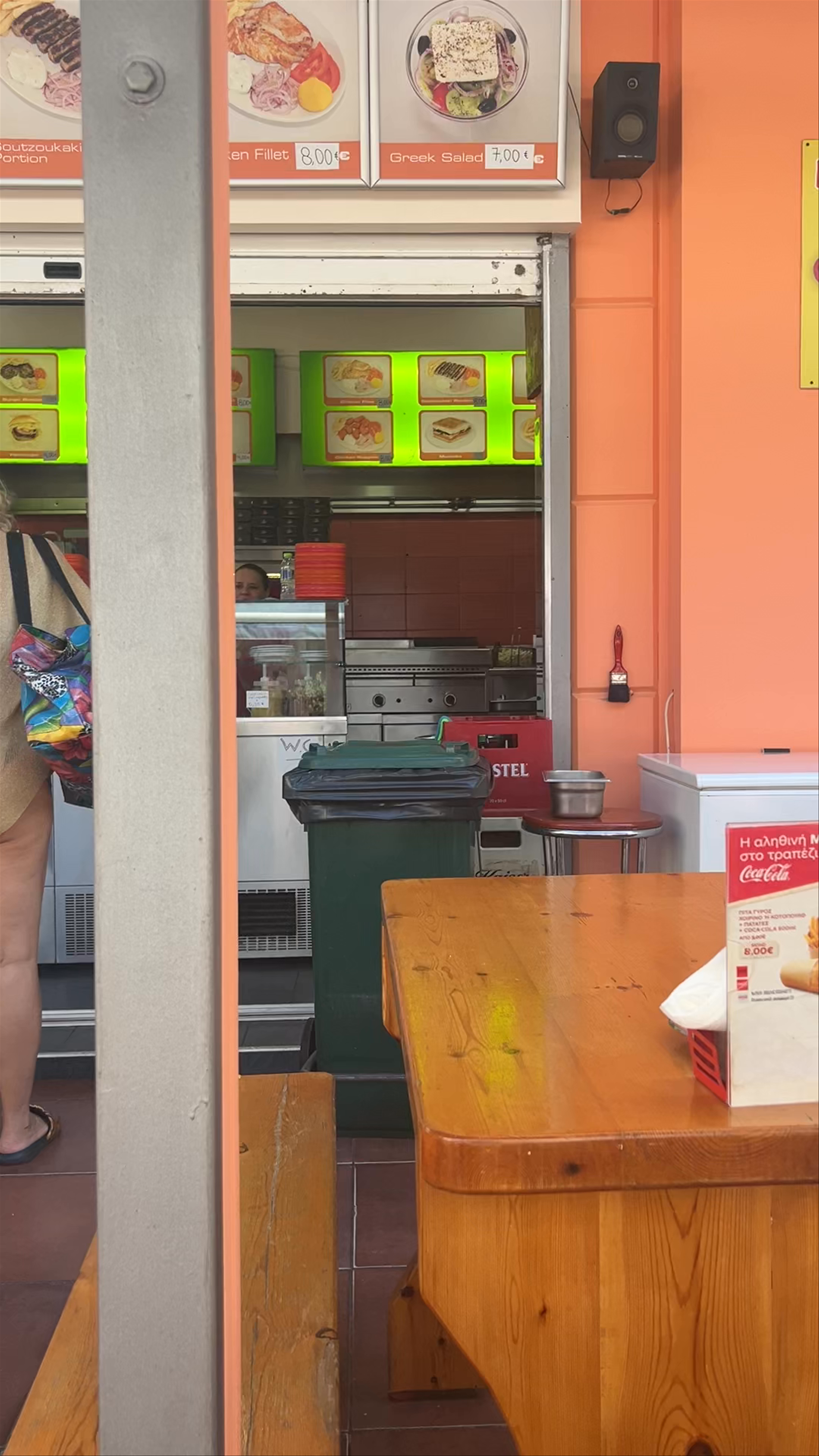 Snack Bar 73: Authentic Greek Eats at Paralia Beach
