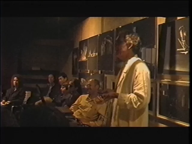 Room, panel discussion