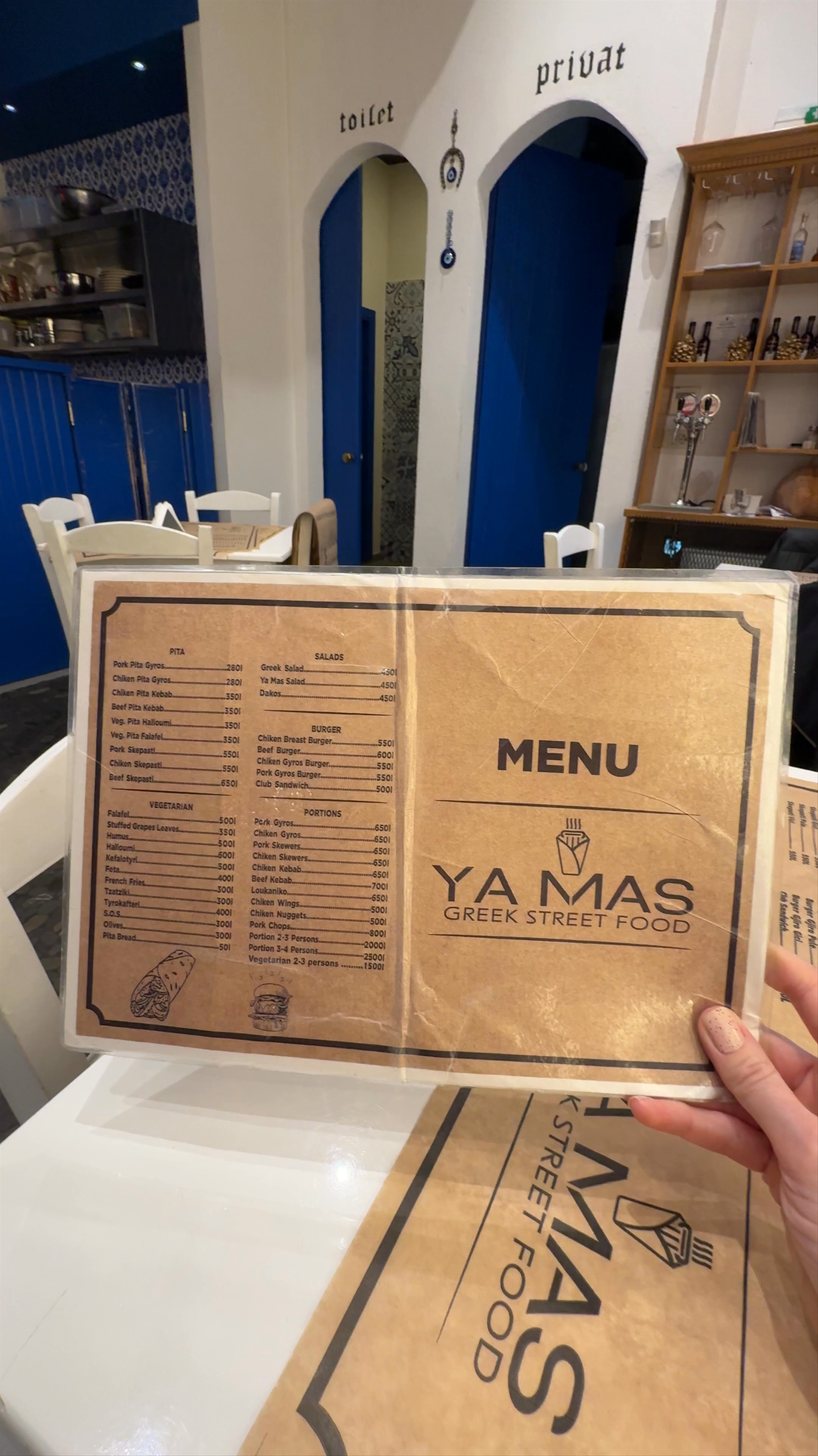 Ya Mas Greek Street Food: Cozy Culinary Experience in Vlore