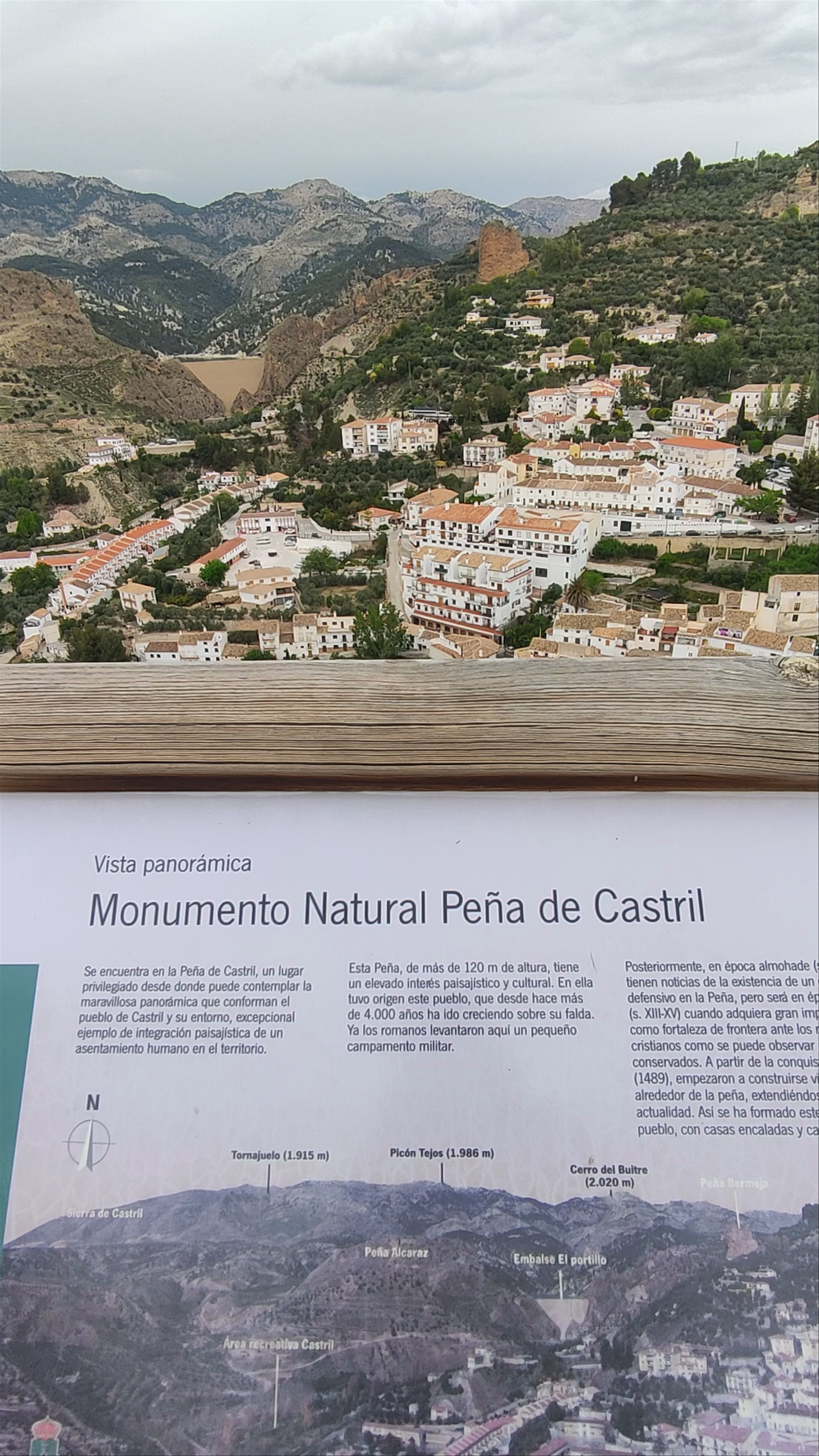 Scenic Panorama of Monumento Natural Peña de Castril, Spain