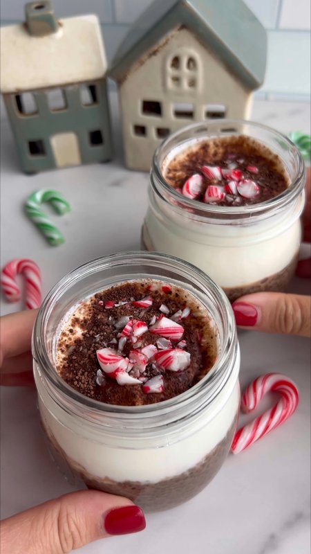 Peppermint Mocha Chia Pudding