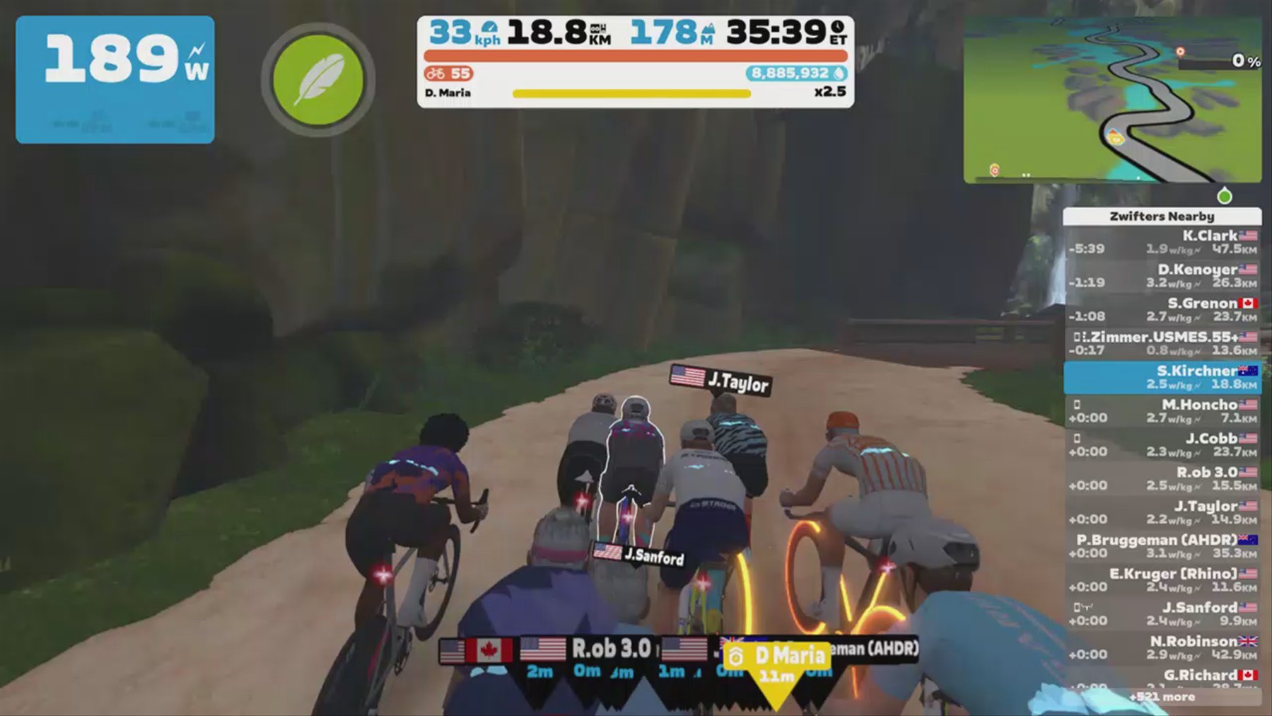 Zwift - Pacer Group Ride: Country to Coastal in Makuri Islands with Maria