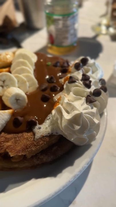 Bistro Cafe - Churro pancakes - Puerto Rican Near Me - San Juan, Puerto Rico