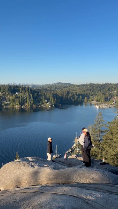 Quarry Rock - View from Top of Quarry Rock - Hiking Near Me - North Vancouver, British Columbia