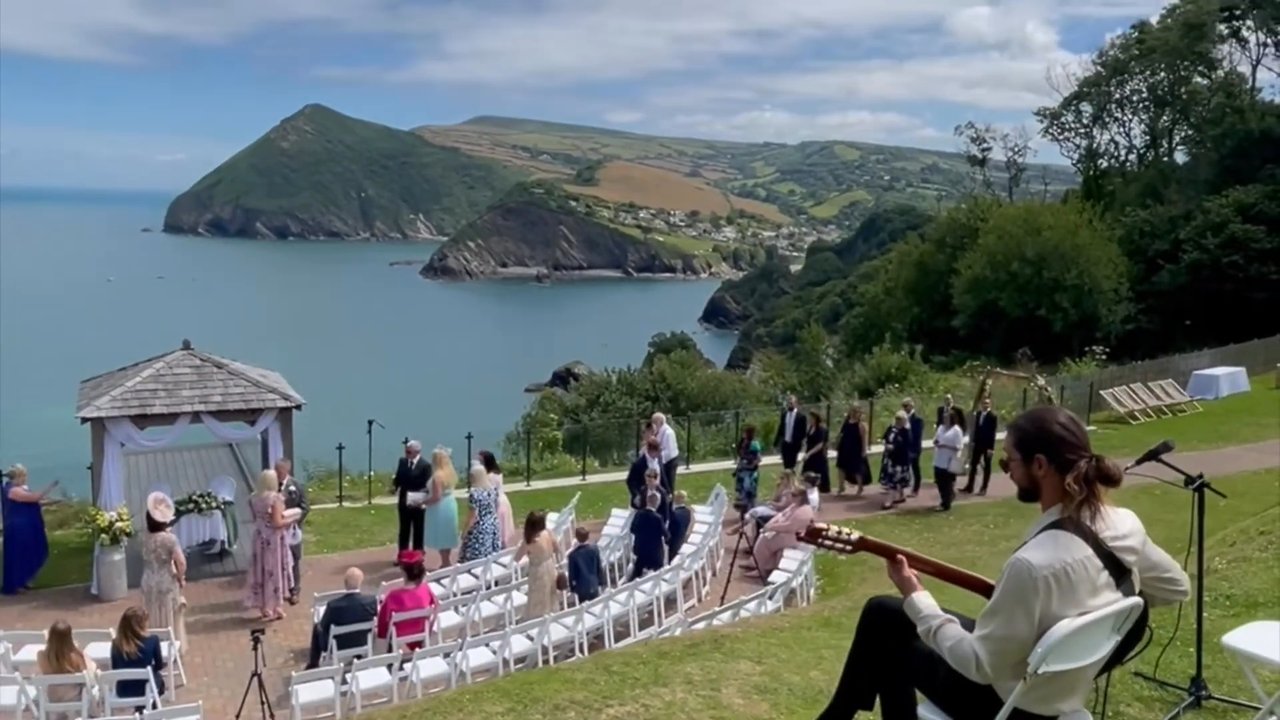 Acoustic Royale - Devon Ceremony Duo - video