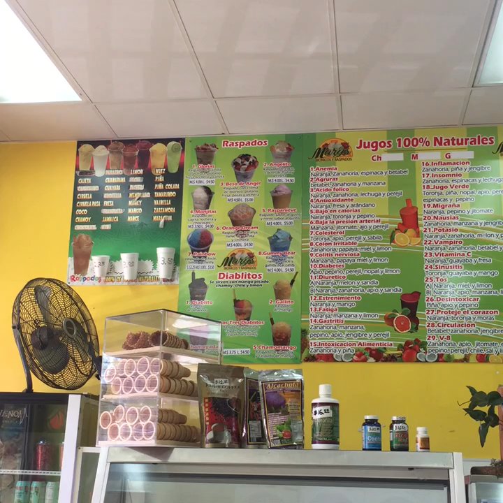 Mary's Bionicos & Raspados - So many things to choose from :) - Juice Bars & Smoothies Near Me - South Gate, California