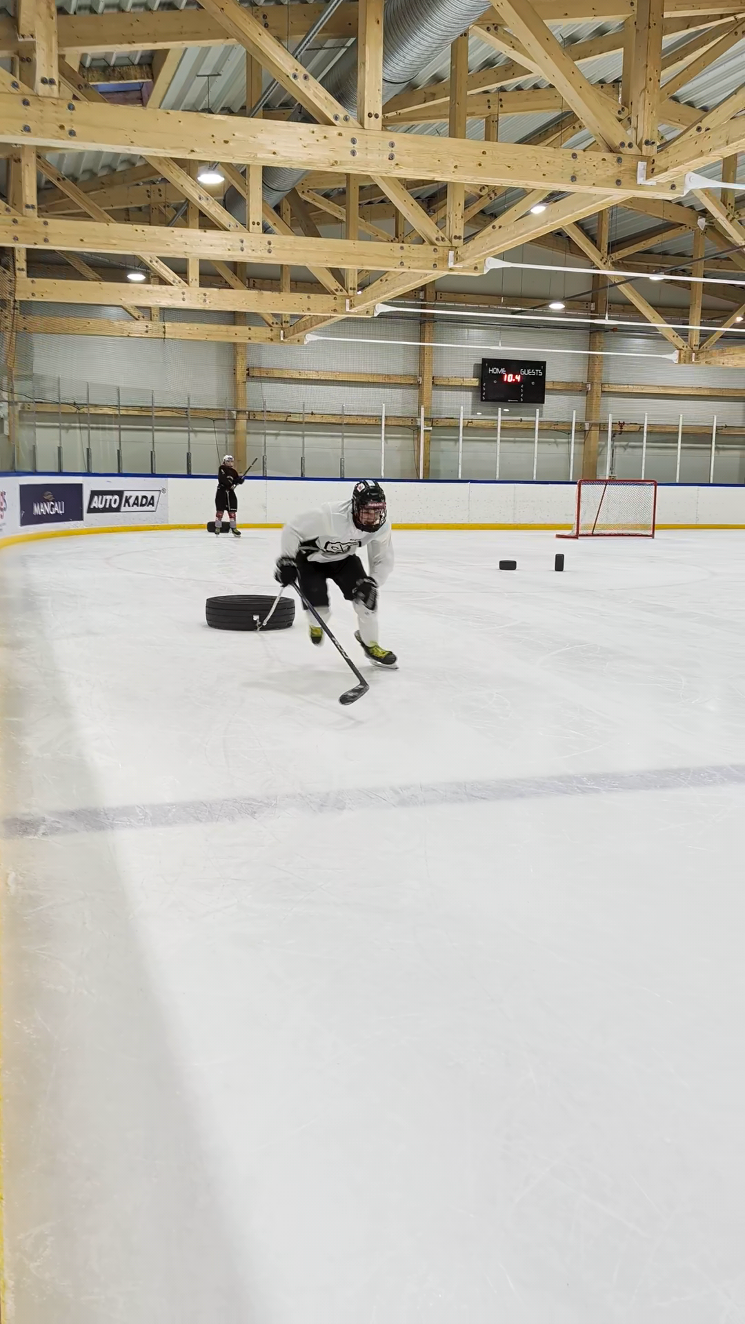 Ilja Dehtevics: On-Ice Training Highlights with HC Lugano U18