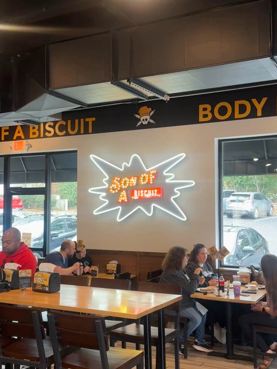 Vicious Biscuit - My favorite sign inside the restaurant. - Breakfast & Brunch Near Me - Columbia, South Carolina