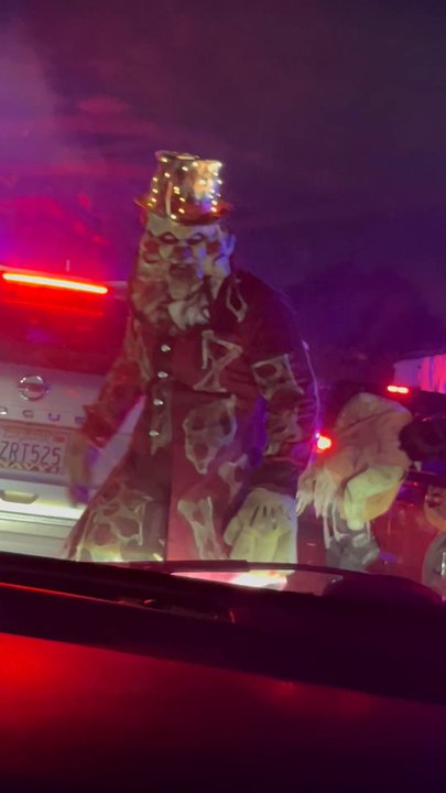 Haunted Carwash - Creepy 3 Faces‼‼‼ - Haunted Houses Near Me - Anaheim, California