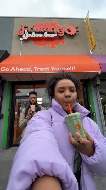 Frutango Juice Bar - Vibing with our fresh SMOOTHIE SEA MOSS - Juice Bars & Smoothies Near Me - Brooklyn, New York