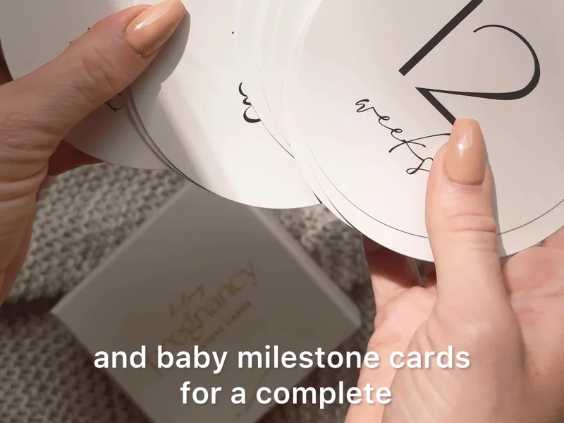 Baby Journal + Milestone Cards