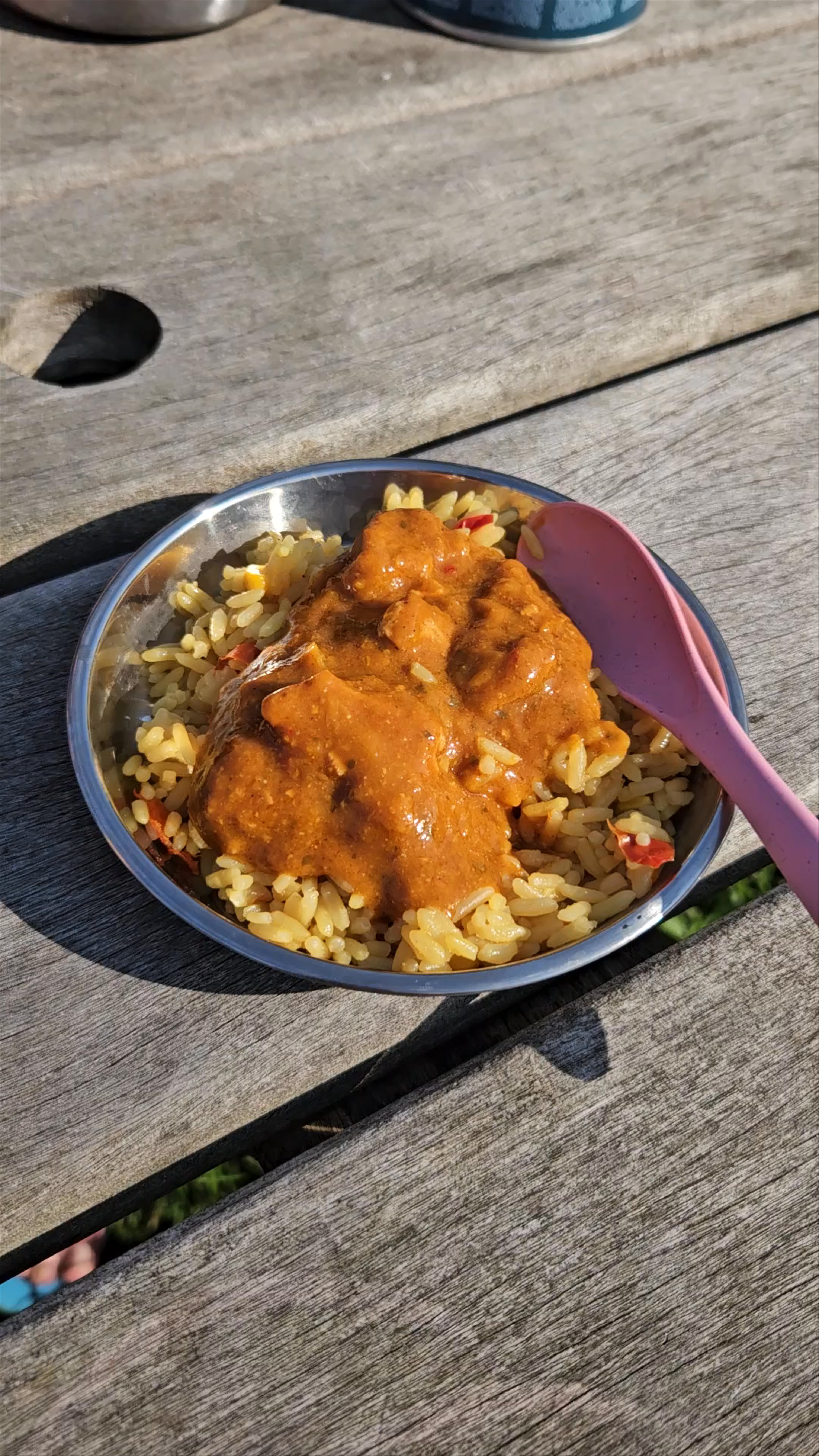 Al Fresco Lunch at The Hen's Dens, Orchard Organic Farm, Newton Abbot