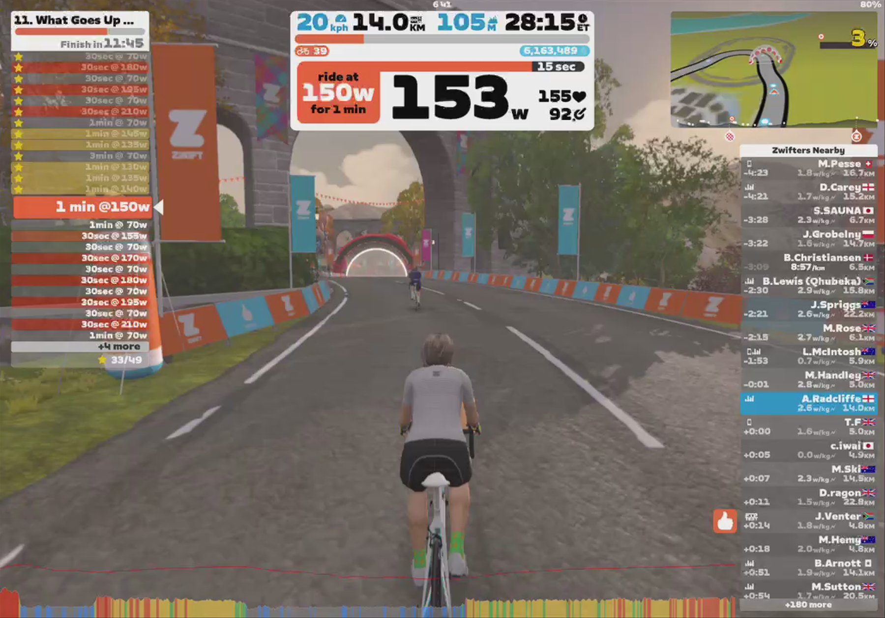 Zwift - 11. What Goes Up Must Come Down in Scotland