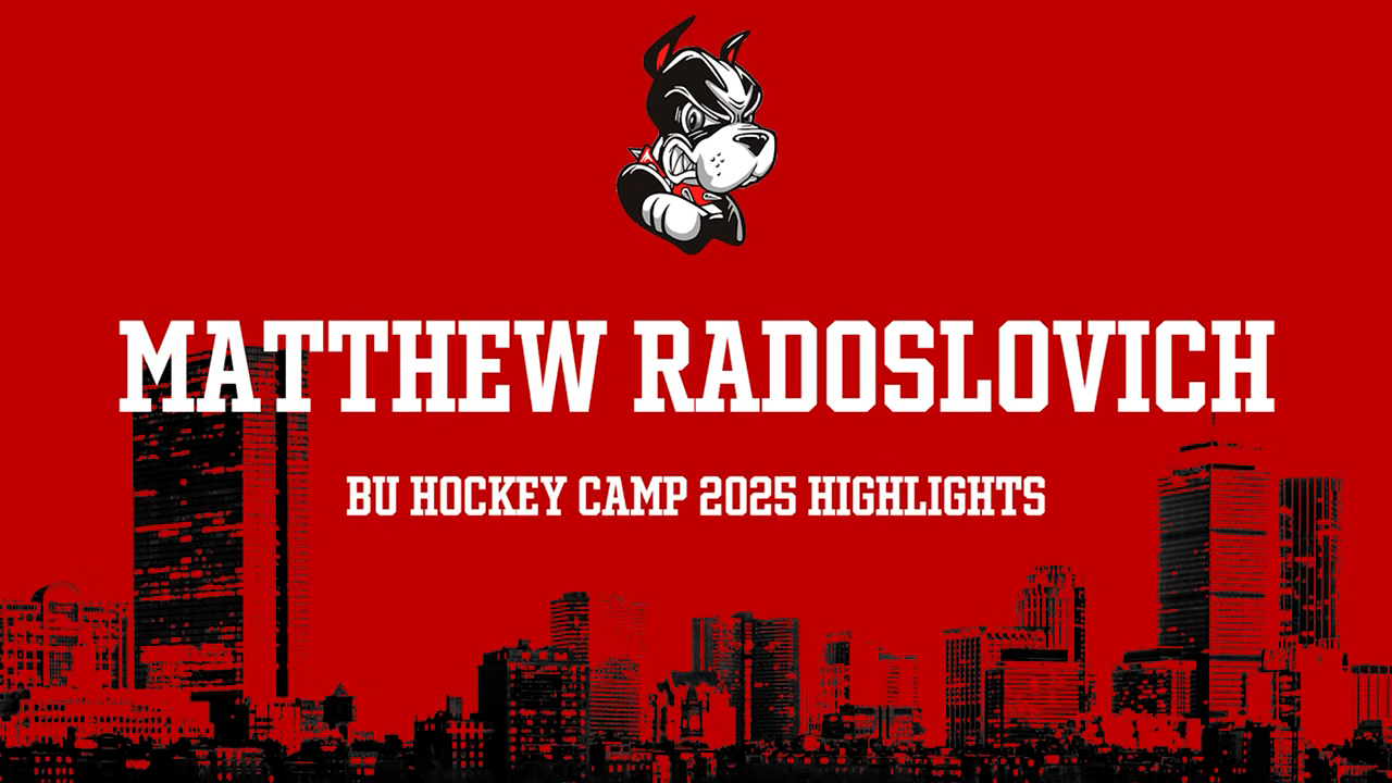 Matthew Radoslovich: Training Highlights from BU Hockey Camp 2025