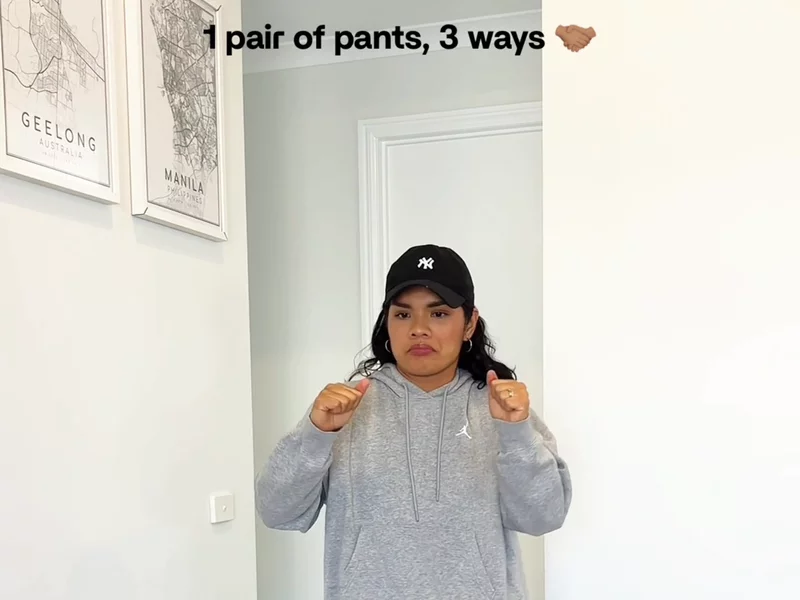 1 Pants, 3 Ways (Uniqlo)