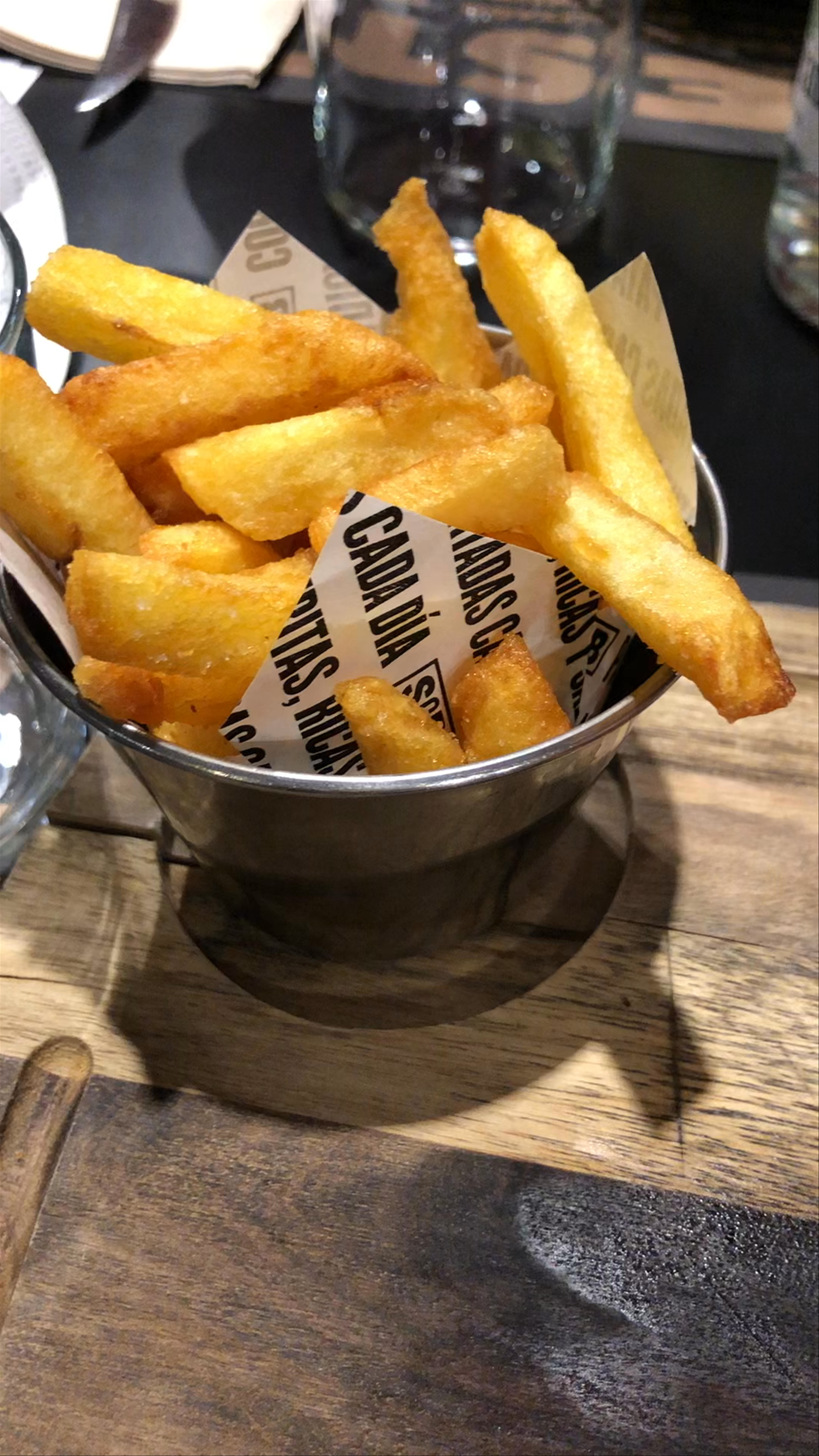 Crispy Fries Experience at Sancho Casual Burger, Granada