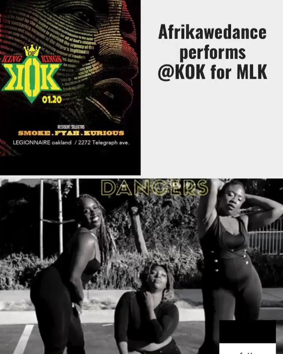 Afrika We Dance - Afrikawedance performs at legionnaire located in Oakland on 1/20/19 midnight - Dance Schools Near Me - Berkeley, California