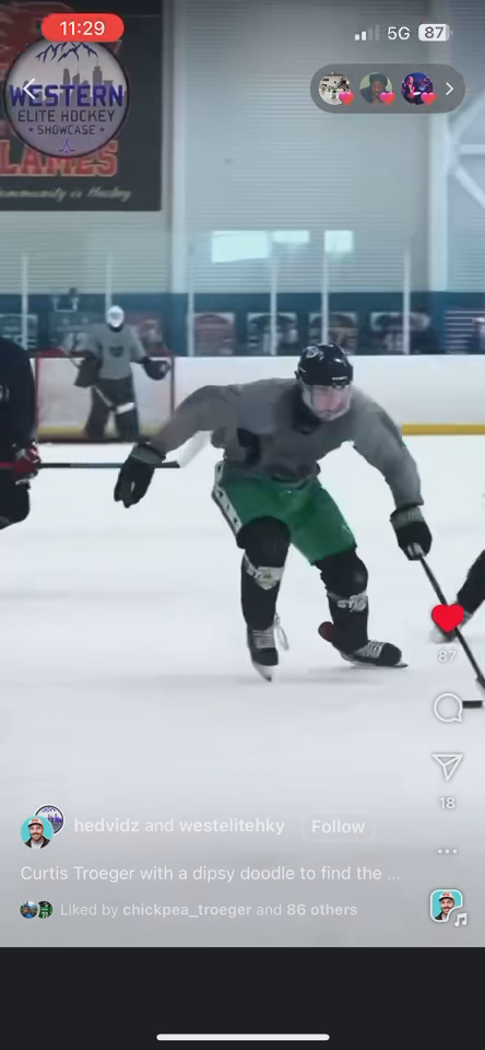 Curtis Troeger: Airdrie Stars U18 Prep Highlight Reel - Goals & Stickhandling
