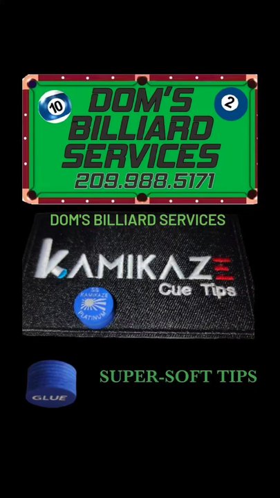 Games Room - Tips available: Super Soft, Soft, Medium,  Hard,  Hard Acrylic.  I also retip cues for facilities / commercial locations. - Arcades Near Me - Sacramento, California