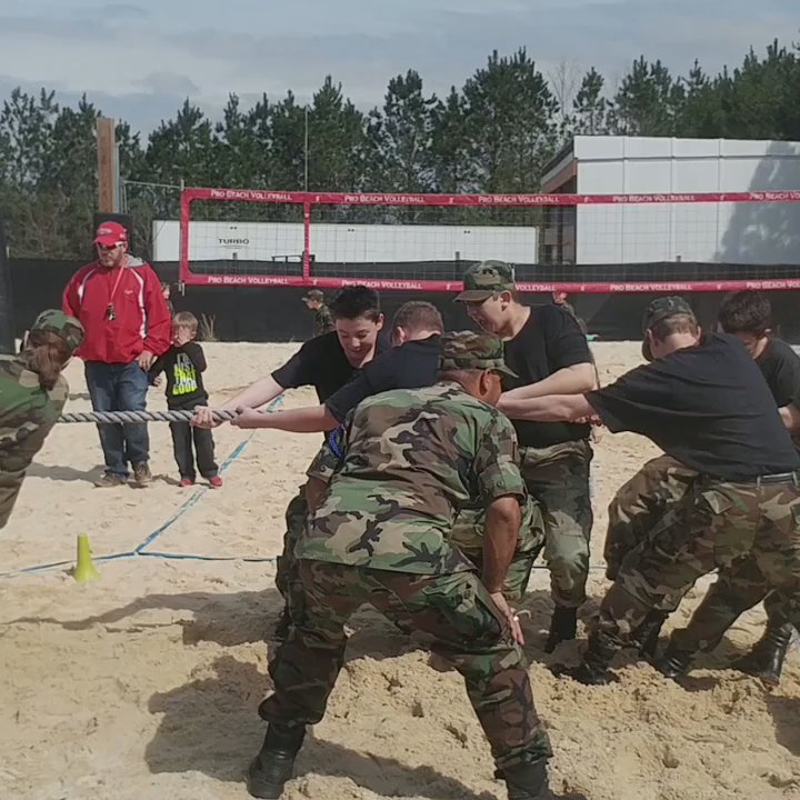 Blitz Sports - Second tug-of-war. We won!! - Trainers Near Me - Canton, Georgia