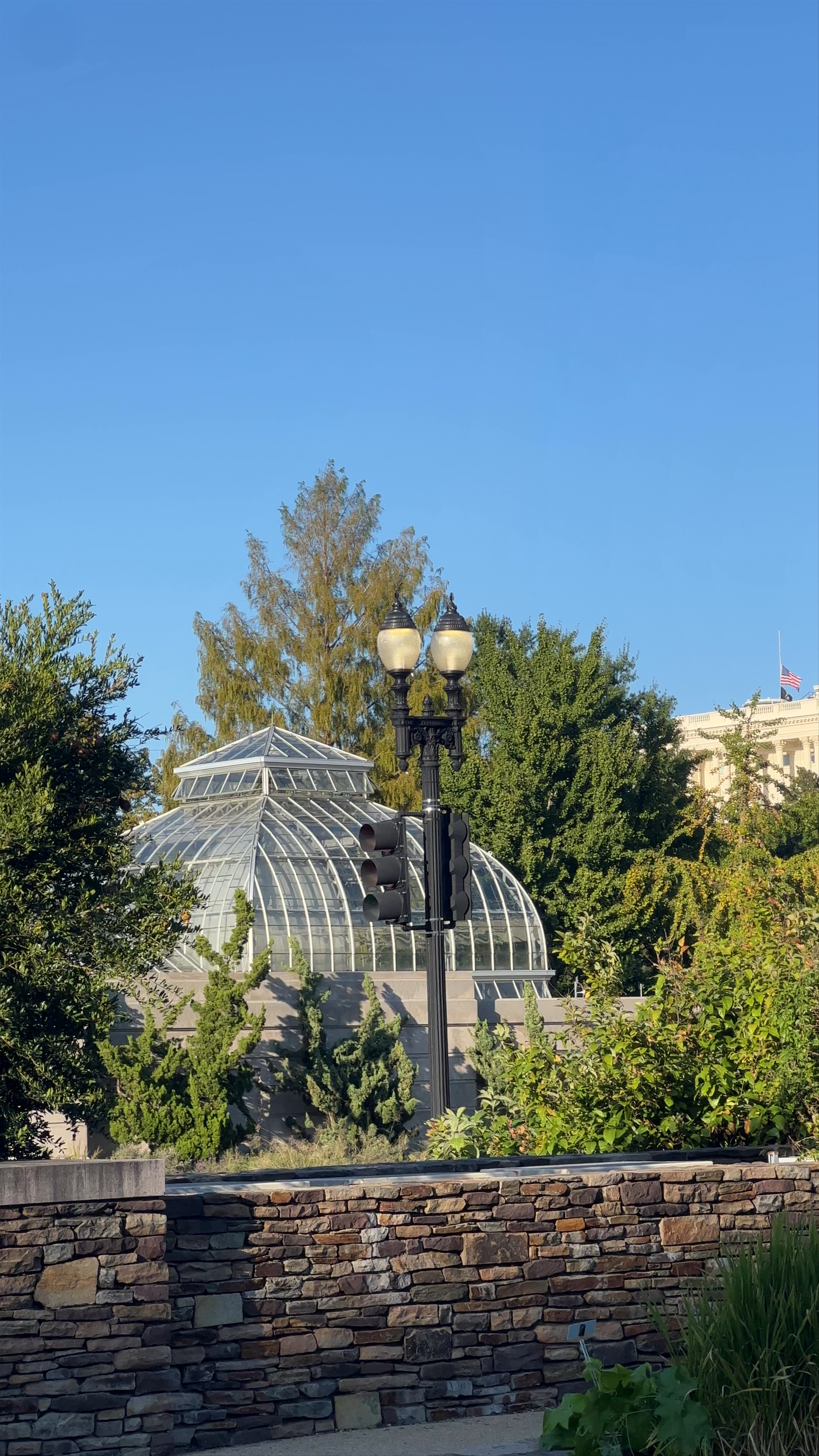 Bartholdi Fountain and Gardens at U.S. Botanic Garden, Washington DC