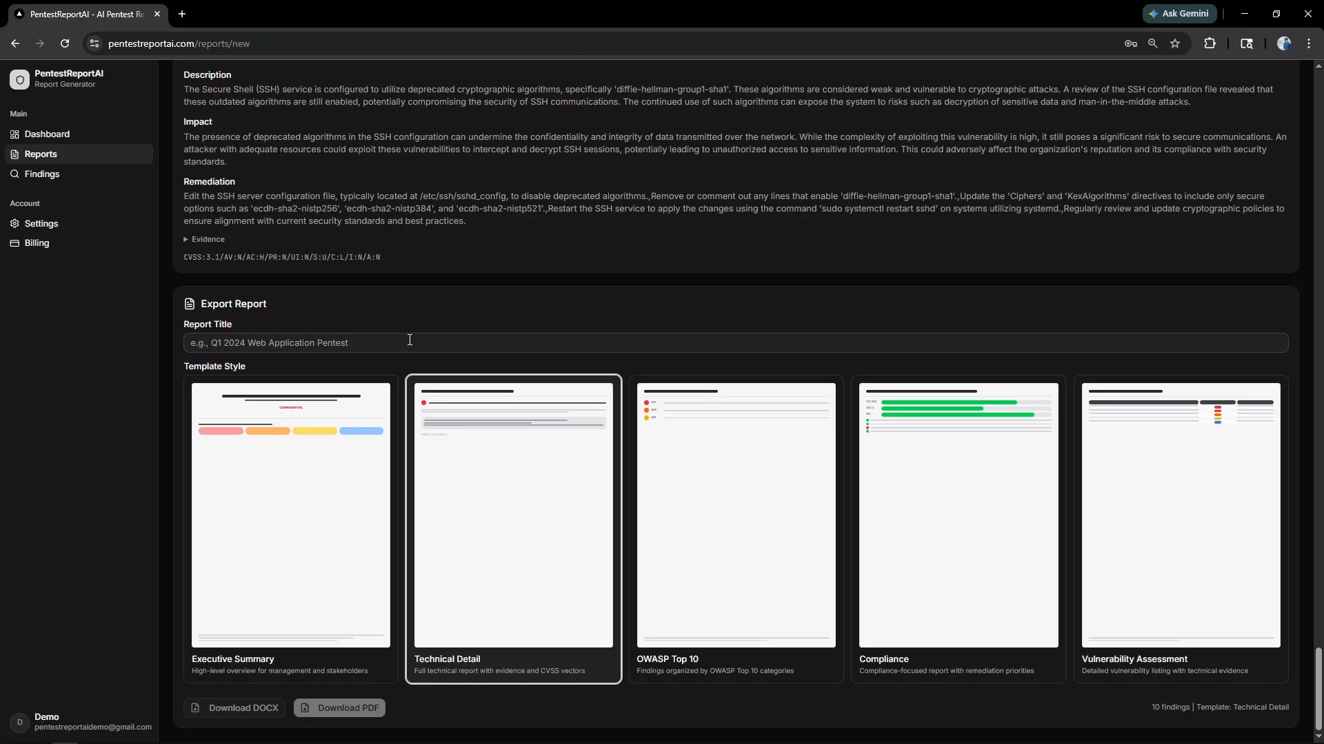 PentestReportAI image 1