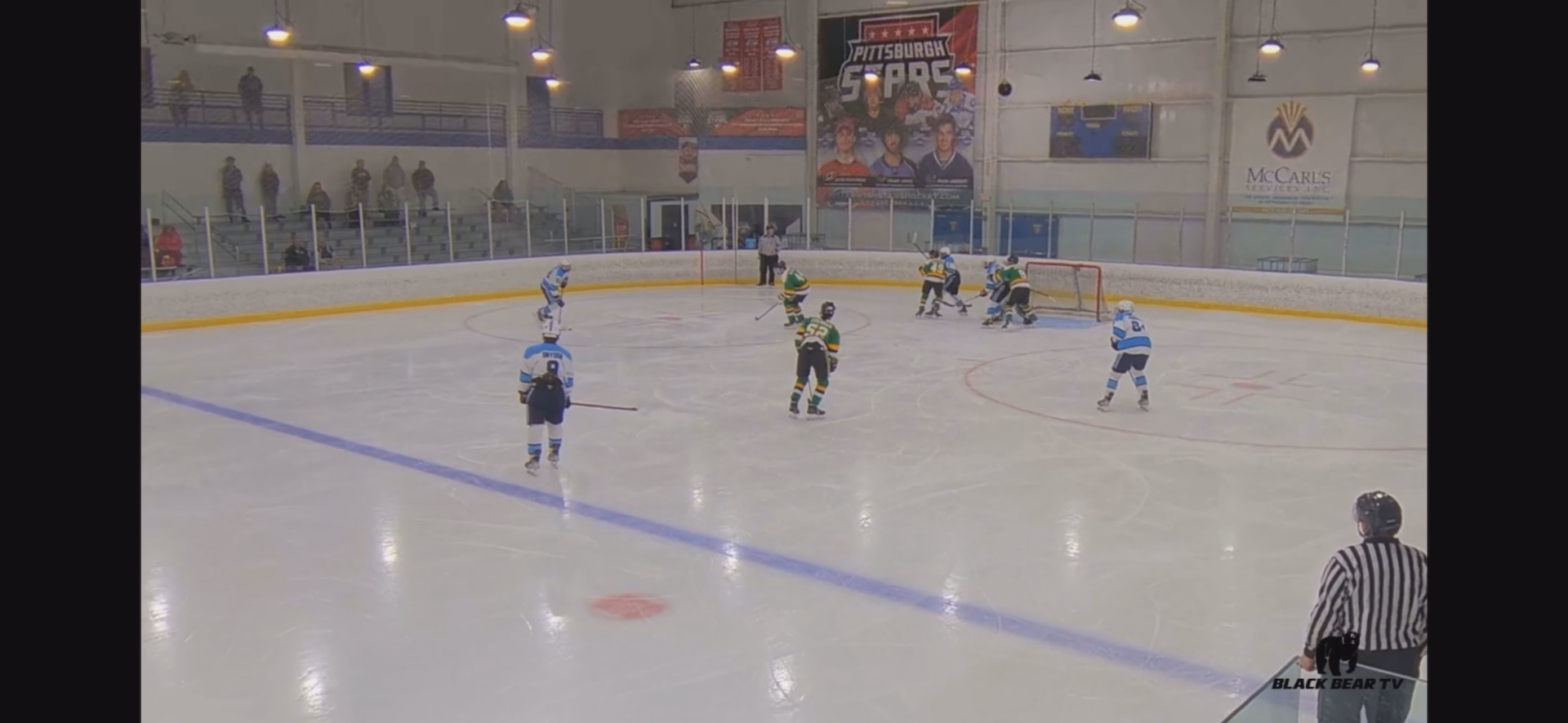 Ryan Burkett Power Play Goal|Burrell Varsity