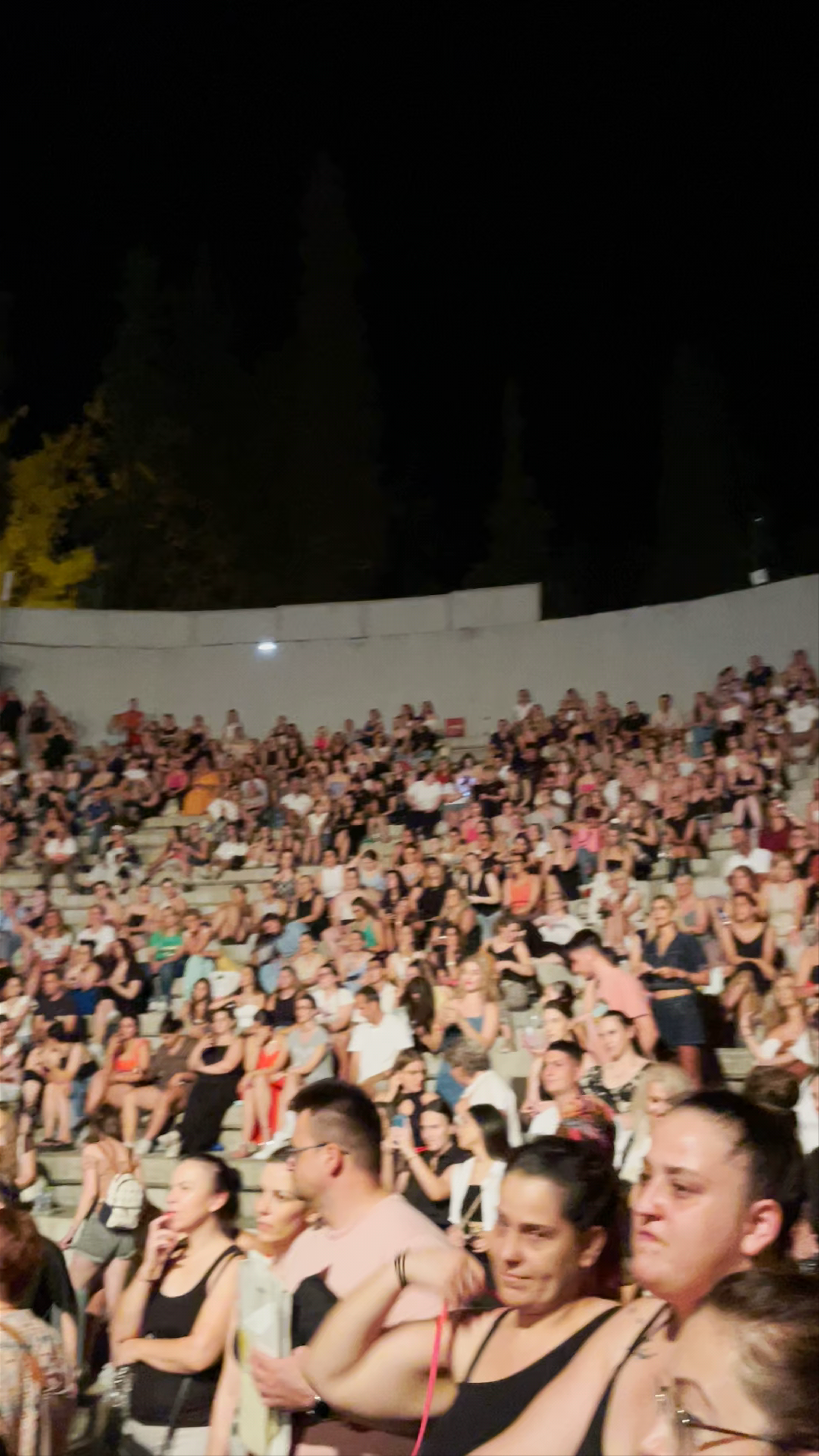 Vibrant Night at Open-Air Theatre, Giannitsa