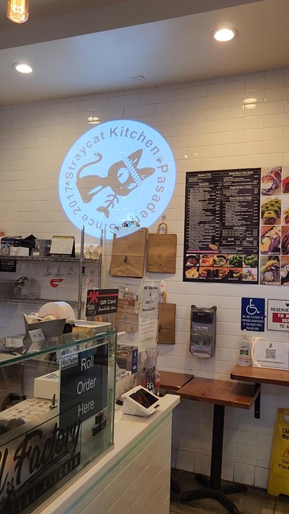 Roll Factory by Straycat Kitchen - Love the interiors in this cute little place. - Poke Near Me - Pasadena, California
