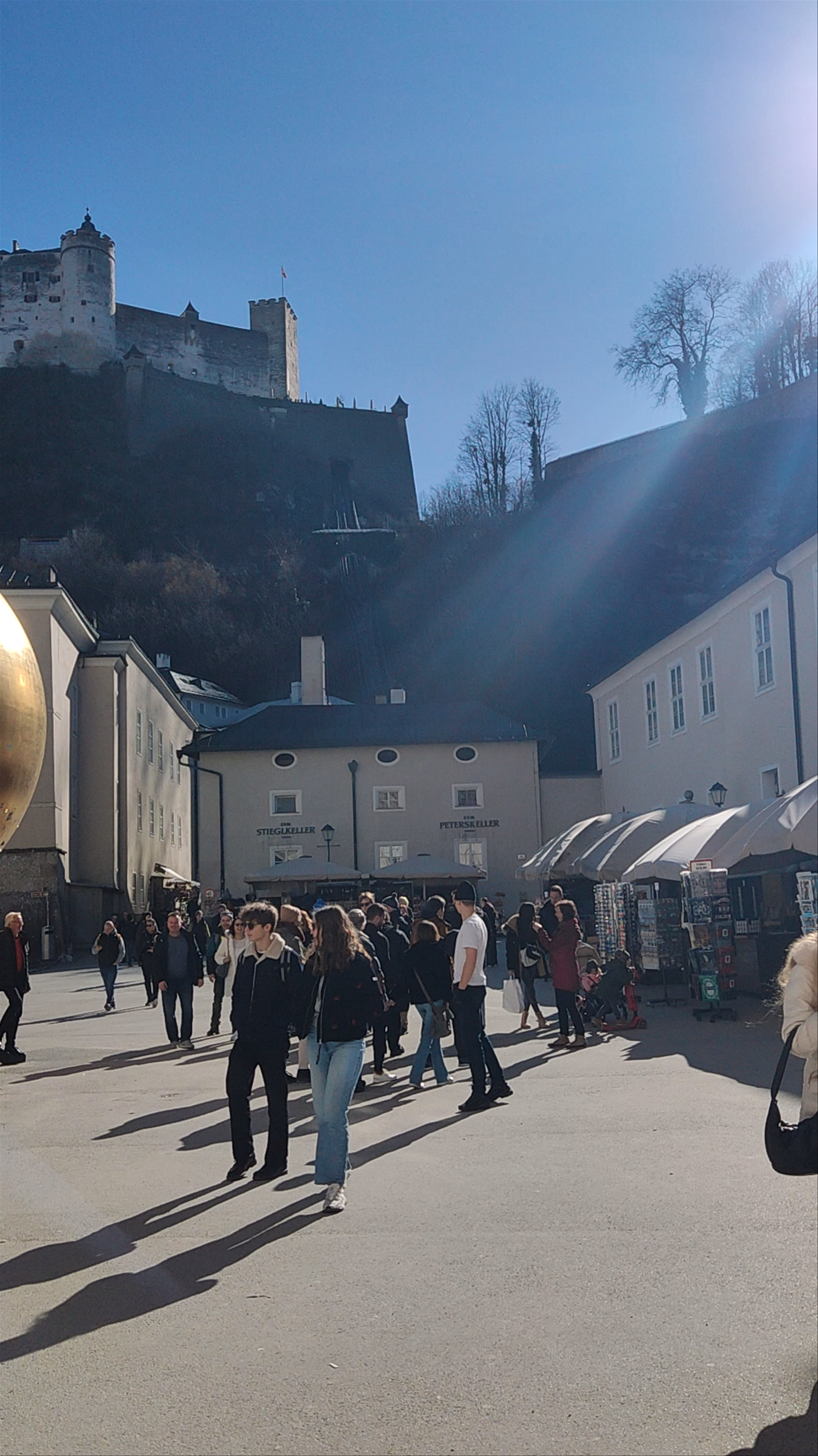 Sphaera at Kapitelplatz: A Sunny Day in Historic Salzburg