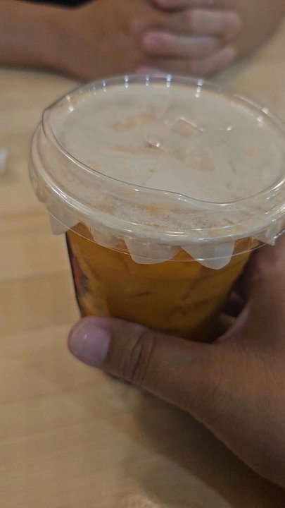 ChaTraMue Original Thai Tea - The packaging of their vegan Thai tea - Bubble Tea Near Me - Rosemead, California