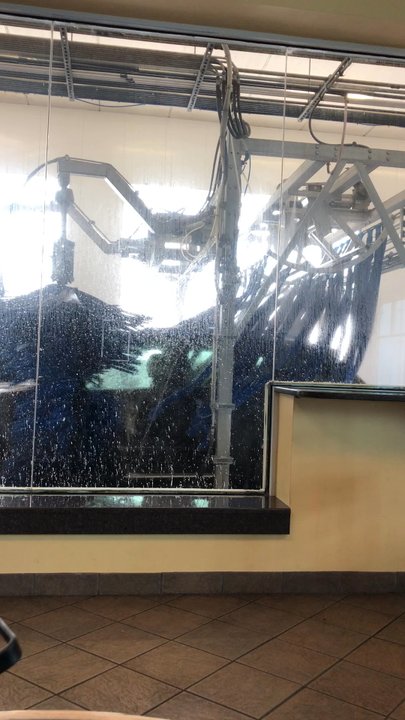 Car Spa - Our view while waiting for the service to be done. - Car Wash Near Me - Farmers Branch, Texas