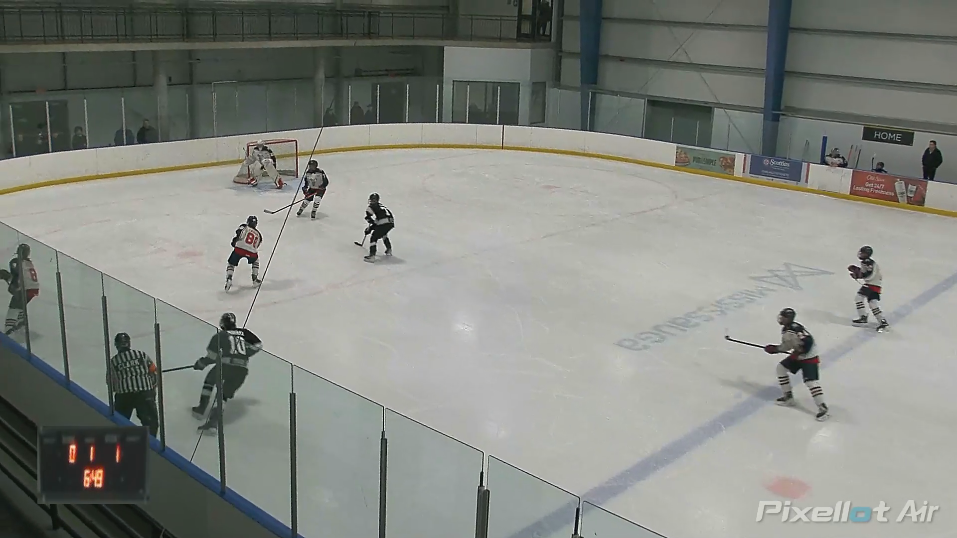 Bennett Cowburn's Incredible Crease Save | Mississauga Rebels U15 AAA