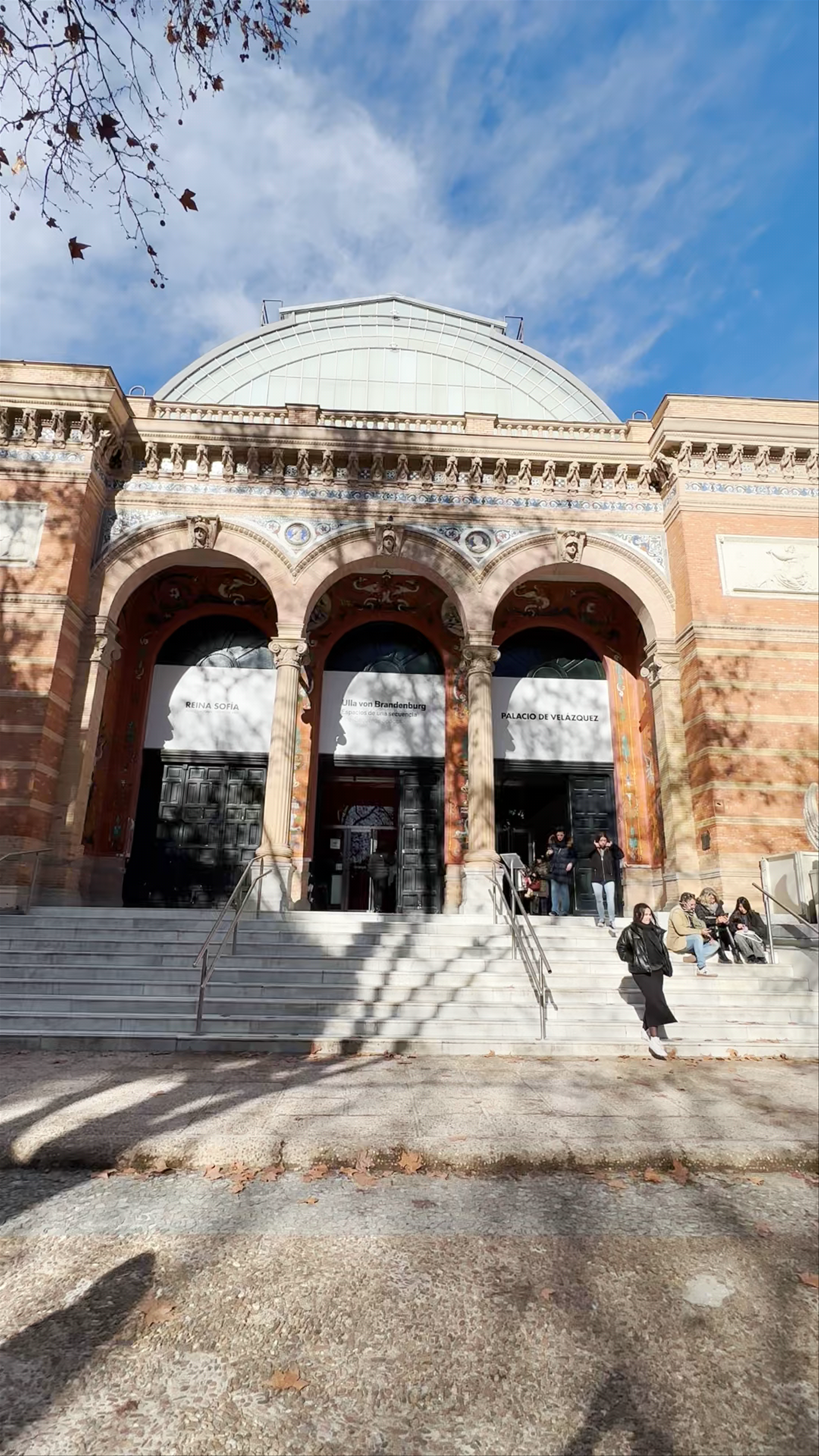 Palacio de Velázquez at El Retiro Park, Madrid — A Winter's Day in Art and Nature