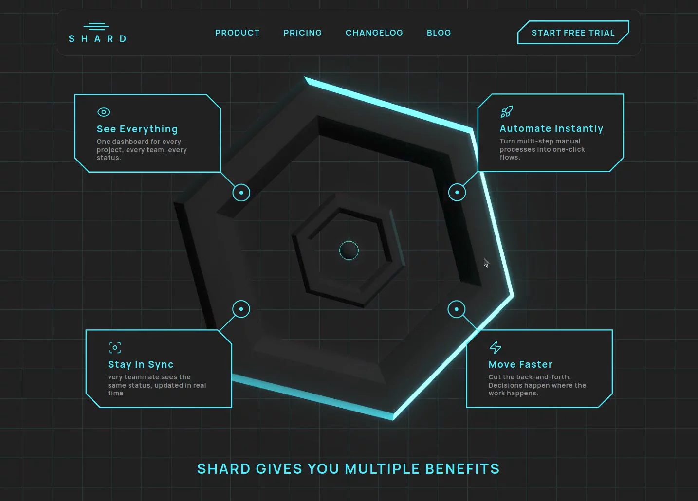 Showing new sections of the upcoming 3D SaaS template I'm working on.The 3D shapes are not static. You can upload your 3D models and/or use the basic preset customizable shapes. More as I build.